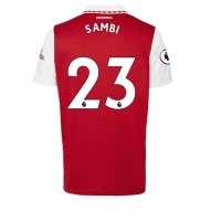 Arsenal Albert Sambi Lokonga #23 Hjemmebanetrøje 2022-23 Kortærmet
